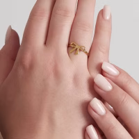 Ring Strikje 'Dream' - Goud