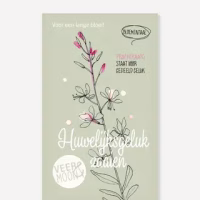 Bloemenzaden 'Huwelijksgeluk zaaien'